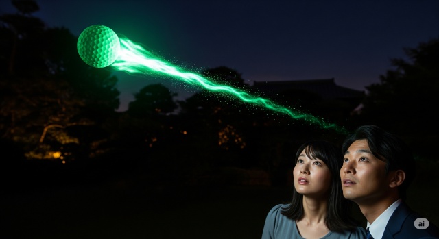 光るゴルフボールは飛ばない?その噂を徹底解説