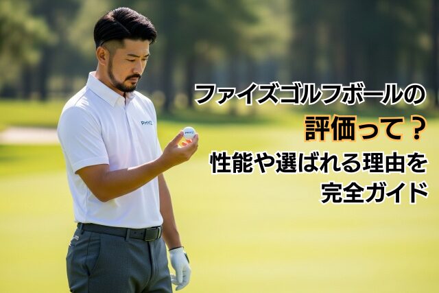 ファイズゴルフボールの評価って？性能や選ばれる理由を完全ガイド