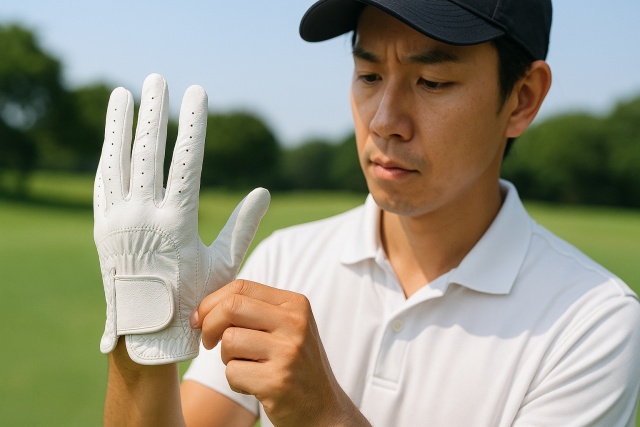 ゴルフグローブを長持ちさせる握り方