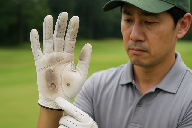 天然皮革のゴルフグローブは寿命が長い?