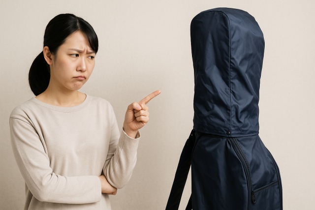 ゴルフバックカバーの代用にビニール袋はOK？