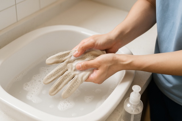 ゴルフグローブを洗濯する際の注意点