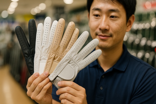 ゴルフグローブの選び方と適切なサイズ