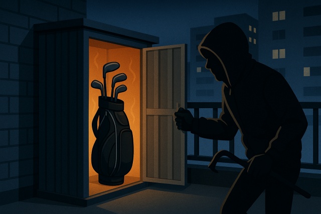 盗難のターゲットになる危険性
