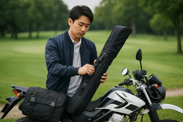 練習場へ行くならクラブケースを活用