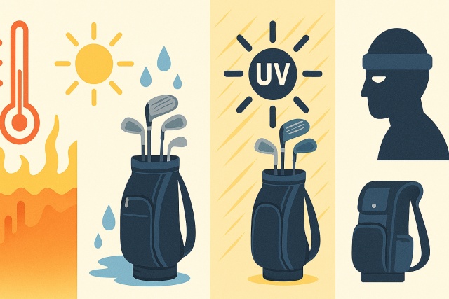 気温差や熱によるクラブの劣化