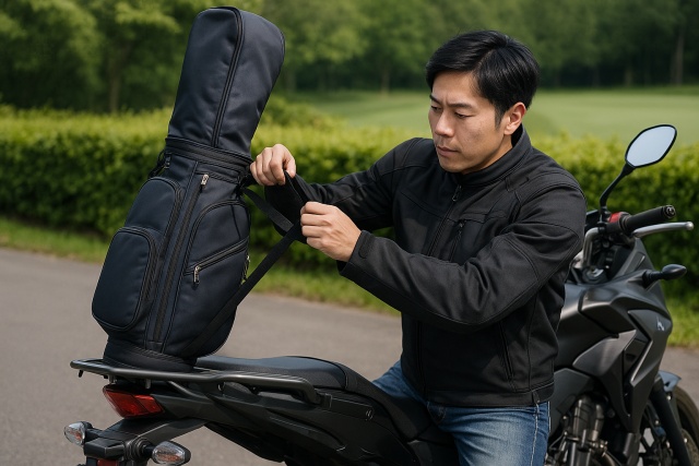 【総括】バイクでゴルフバッグを背負うのは推奨外