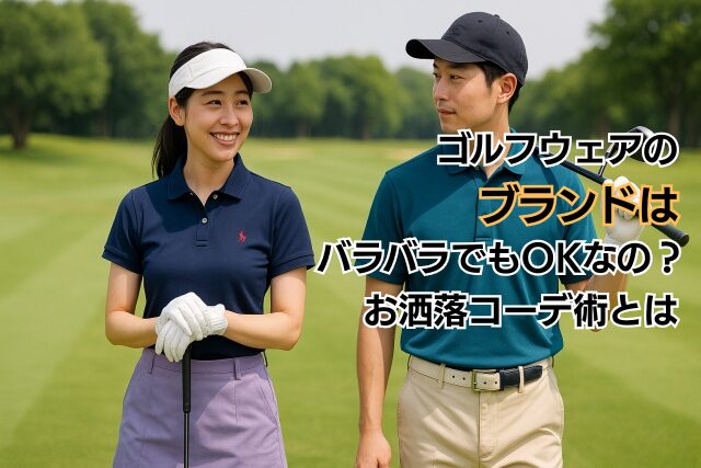 ゴルフウェアのブランドはバラバラでもOKなの？お洒落コーデ術とは