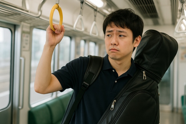 ゴルフバッグで電車に乗るのが恥ずかしいと感じる理由