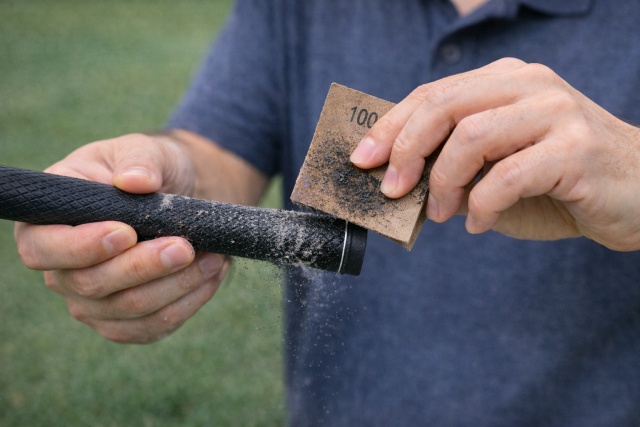 サンドペーパーで表面を再生させる手順と適切な番手