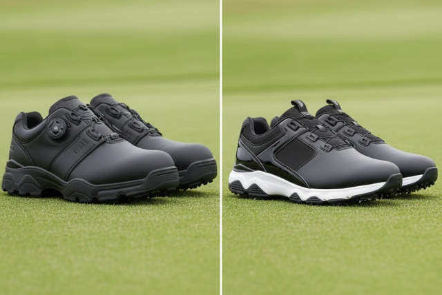 冬のラウンドなら熱吸収する黒で足元の冷え対策