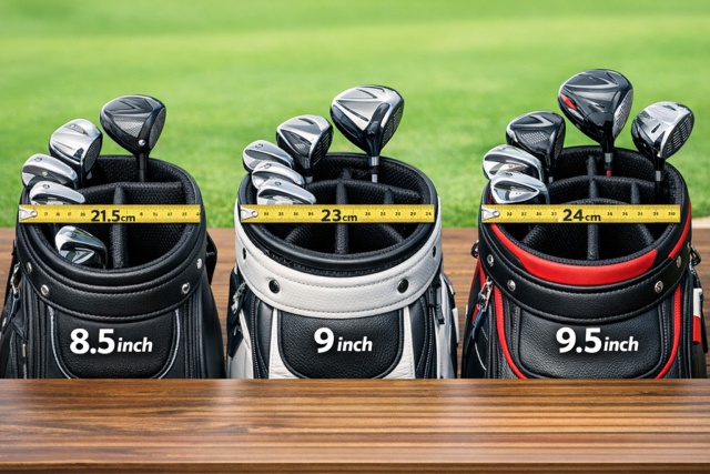 8.5インチや9.5インチとの収納力の差