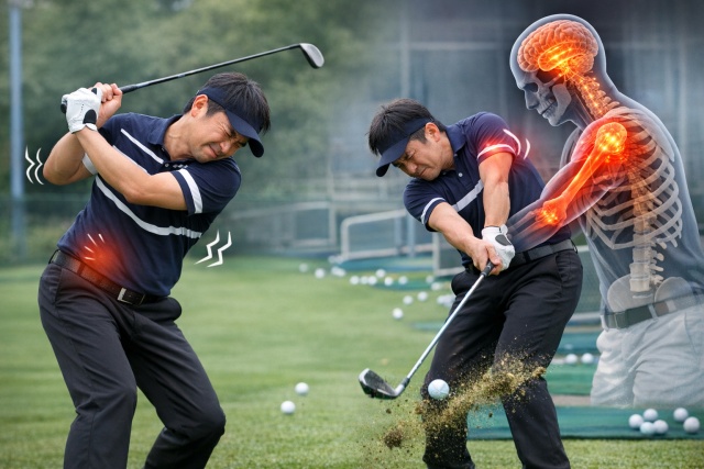 疲労による捻転不足と手打ちへの退行