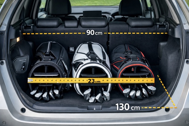 プリウスやハリアーのトランクへの積載検証