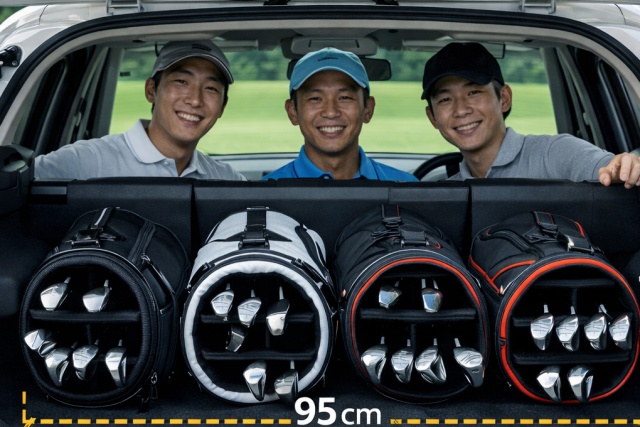 CX-5で4個積載を実現する配置の手順