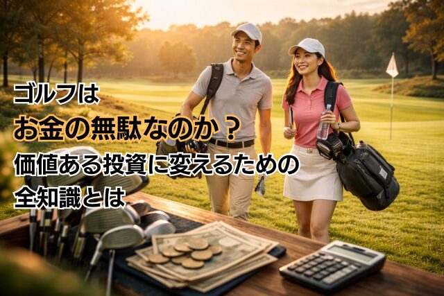 ゴルフはお金の無駄なのか？価値ある投資に変えるための全知識とは