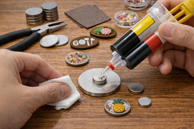 マグネットの磁力設計と土台への接着を成功させるコツ