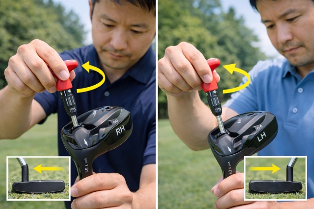 可変式スリーブの構造や調整機能における挙動の逆転