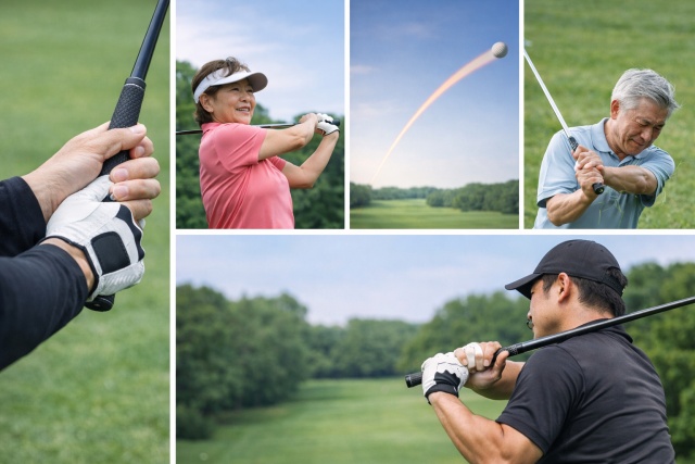 テンフィンガーグリップのメリットと飛距離性能