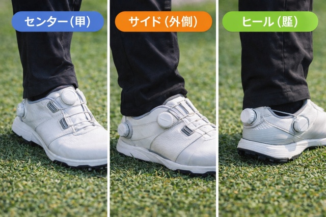 ダイヤル位置や配置によるホールド力の違い