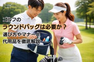 ゴルフのラウンドバッグは必要か？選び方やマナーと代用品を徹底解説
