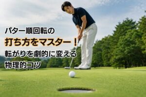 パター順回転の打ち方をマスター！転がりを劇的に変える物理的コツ
