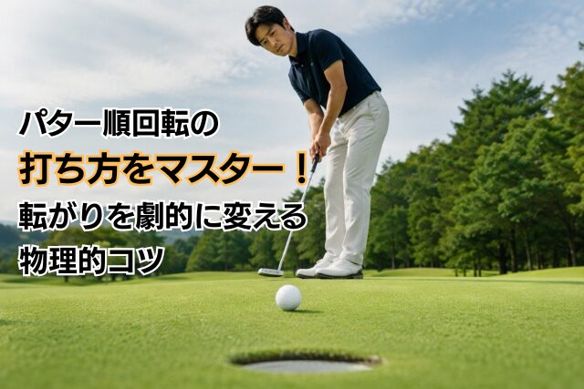 パター順回転の打ち方をマスター！転がりを劇的に変える物理的コツ